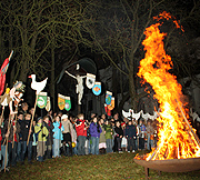 Martinsfeuer  in  Freising (Foto: Martin Schmitz)